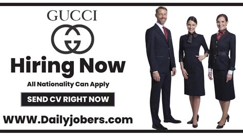 gucci job offer|gucci job opportunities.